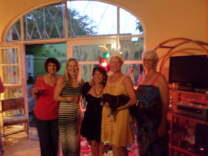 The Five Debbie's at the Christmas Party