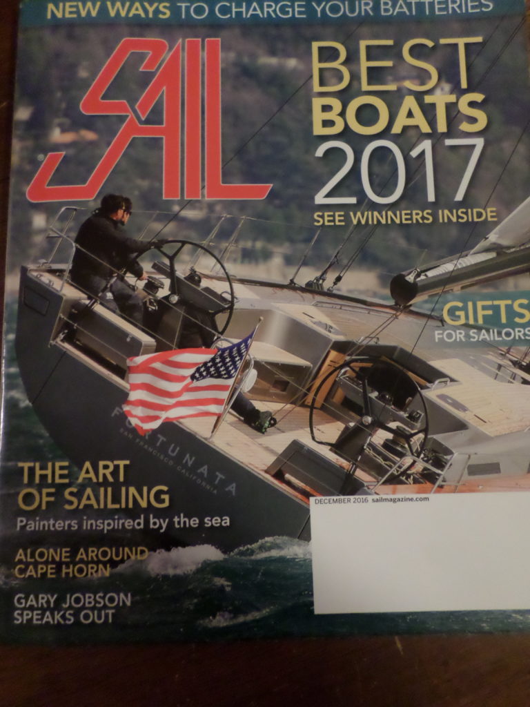 2ND ARTICLE IN DECEMBER ISSUE OF SAIL MAGAZINE